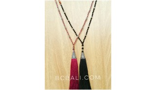 2color silver bronze cup fashion necklaces bead 